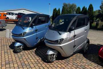 Skuter elektryczny zabudowany MICRO CAR BILI BIKE ECO3 J1, 45km/h